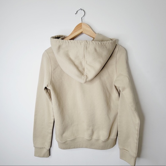 WESC Superlative Conspiracy Beige Hoodie - Picture 3 of 5